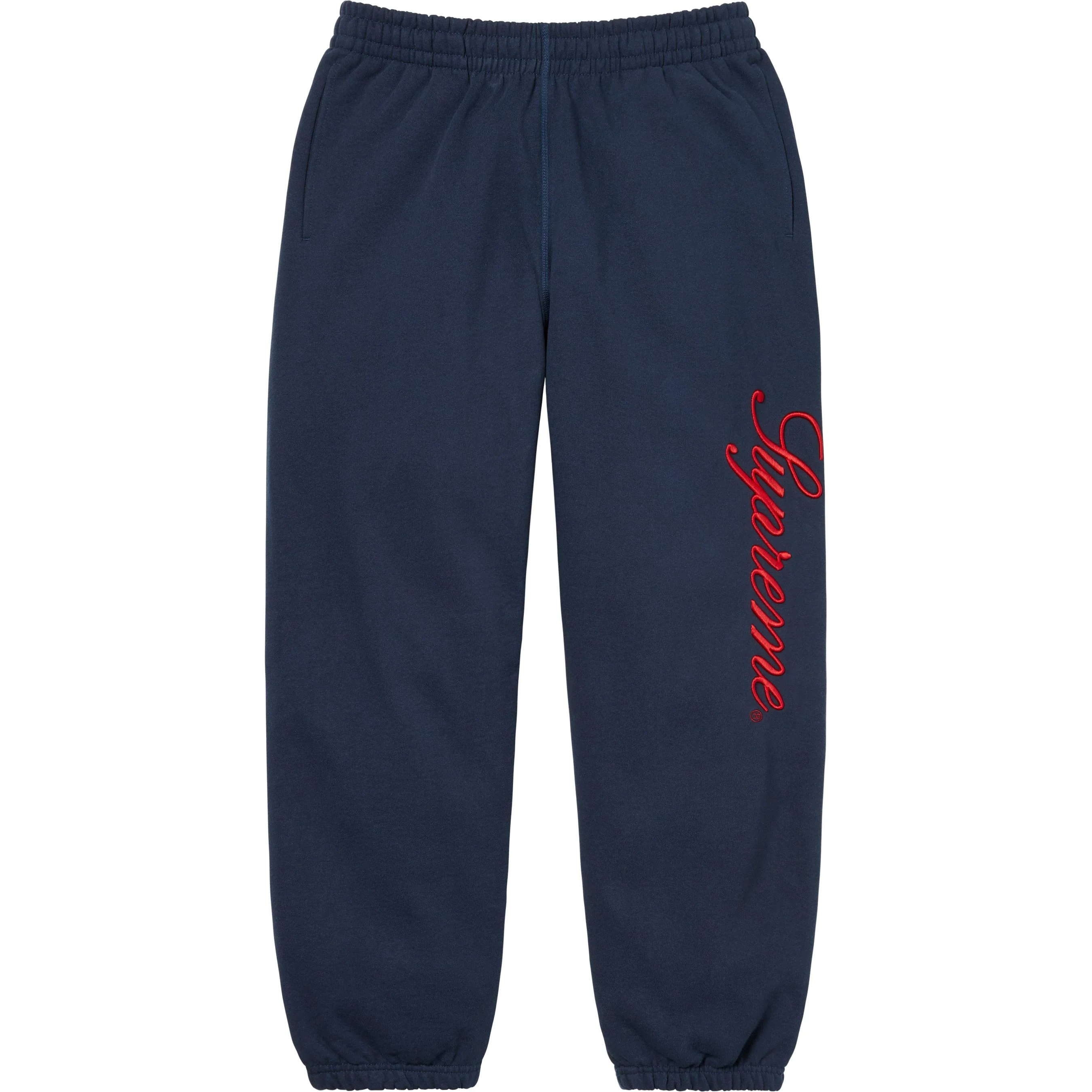 Embroidered Script Sweatpant view 14